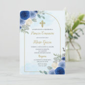 ダスティブルーフローラファーストコムユニオン招待状 招待状 (スタンド正面)