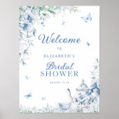 ダスティブルーフローラブライダルシャワーへようこそ ポスター (正面)