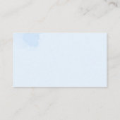 ダスティブルーフローラブライダルシャワーワインラッフル エンクロージャーカード (裏面)