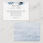 ダスティブルーフローラベビーブックスリクエスト 名刺 (正面/裏面)