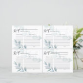 ダスティブルーフローラレシピカード (スタンド正面)