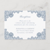 ダスティブルーフローラレ結婚ースの詳細情報 エンクロージャーカード (正面)
