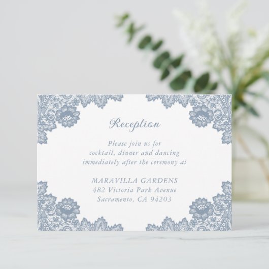 ダスティブルーフローラレ結婚ースの詳細情報 エンクロージャーカード (スタンド正面)