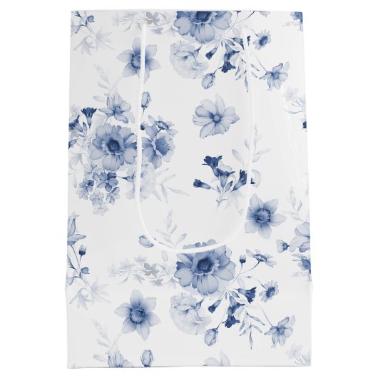 ダスティブルーフローラ抱き枕 ミディアムペーパーバッグ (裏面)