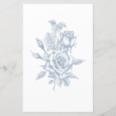 ダスティブルーフローラ推測ブライダルシャワーゲーム (裏面)