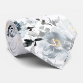 ダスティブルーフローラ結婚のネクタイ ネクタイ (ロール)