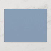 ダスティブルーフローラ結婚の方向 エンクロージャーカード (裏面)