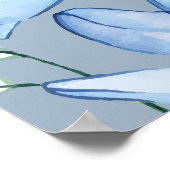 ダスティブルーフローラ聖体歓迎サイン ポスター (角)