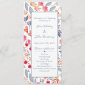 ダスティブルーフローラ計画 プログラム (正面/裏面)