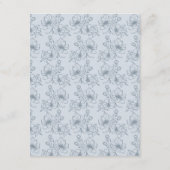 ダスティブルーフローラ詳細 エンクロージャーカード (裏面)