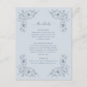 ダスティブルーフローラ詳細 エンクロージャーカード (正面)