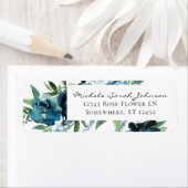 ダスティブルーフローラ2差出人住所 ラベル (インサイチュ)