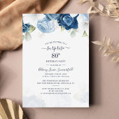 ダスティブルーフローラ80th誕生日パーティーへの招待