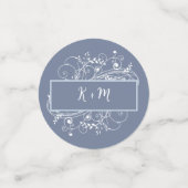 ダスティブルーフローリッ結婚シュ紙吹雪 コンフェッティ (スモール正面)