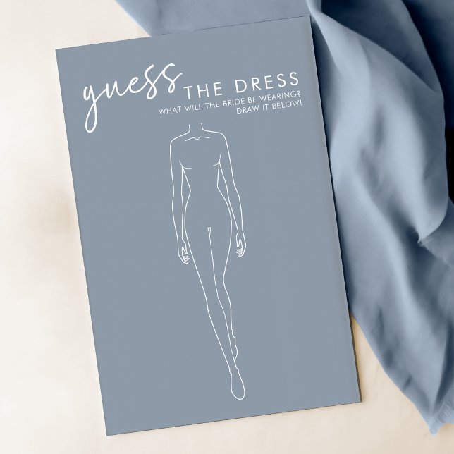 ダスティブルーブライダルシャワードレスゲームを推測 (クリエイターアップロード済み)