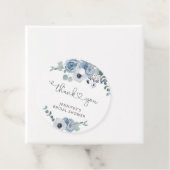 ダスティブルーブライダルシャワーメッセージカード フェイバータグ (インサイチュ)