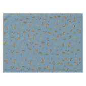 ダスティブルーブ素朴ロン葉ク テーブルクロス (正面(横))