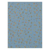 ダスティブルーブ素朴ロン葉ク テーブルクロス (正面)