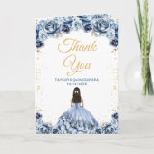 ダスティブループリンセスフローラキンセアニラ サンキューカード (正面)