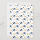 ダスティブループリンセスフローラキンセアニラ 招待状 (裏面)