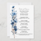 ダスティブルーホワイトフローラ葬祭記念事業 招待状 (裏面)