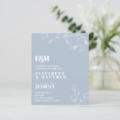 ダスティブルーホワイトマグノリア結婚ス (スタンド正面)