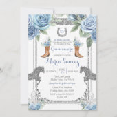 ダスティブルーホースシャルラミスXVアノス誕生日 招待状 (正面)