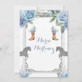 ダスティブルーホースシャルラミスXVアノス誕生日 招待状 (裏面)