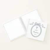 ダスティブルーボウギリシャフレームバプティスゲストブック ノートブック (内部)