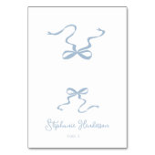 ダスティブルーボウフォールディング座席表 テーブルナンバー (正面)