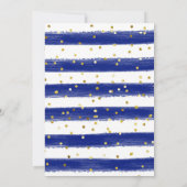 ダスティブルーボホフローラバーリーウェイベビーシャワー 招待状 (裏面)