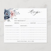 ダスティブルーマウヴバラピンクブライダルシャワーレシピ (正面)