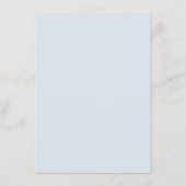 ダスティブルーマウヴバラピンク石板結婚ズ詳細E エンクロージャーカード (裏面)