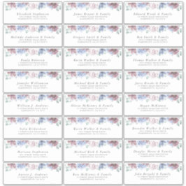 ダスティブルーマウヴフローラ個人住所 シール