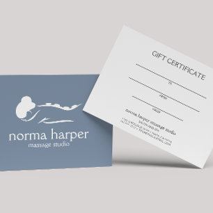 ダスティブルーマッサージセラピストデイスパギフトカード