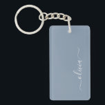 ダスティブルーミニマリストモダンモノグラムエレガント キーホルダー<br><div class="desc">Dusty Blue Minimalist Monogramコレクションモダンの紹介エレガント：控えめな洗練と永遠の魅力であなたのスタイルを高める。私たちのコレクションは、あなたの個人的な好みに合わせてカスタマイズされたモノグラムで強化さエレガントれた心地よい埃の青い色合いのミニマルなデザインを特徴とする。洗練された文房具から多彩なアクセサリーまで、コレクション内の各作品は、どんな場面でも表現できるように細心の注意を払って作られている。あなたは名刺、レターヘッド、あるいは味わい深いホームデザインを求める場合でも、私たちのミニマルなデザインはプロ意識と洗練を醸し出すクリーンで美コンテンポラリーしい外観を提供している。穏やかなカラーパレットとミニマルな美意識を持つ私たちのダスティブルーミニマリストモダンモノグラムエレガントコレクションは、シンプルさの美しいを鑑賞する人に最適である。エレガンスで自分のパーソナライズされたマークを作り、洗練の本質を受け入れモダンなさい。ビジネスや個人の用途に関わらず、当社のコレクションはトレンドやスタイリッシュを超え葉るソリューションを提供する。</div>