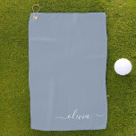 ダスティブルーミニマリストモダンモノグラムエレガント ゴルフタオル<br><div class="desc">Dusty Blue Minimalist Monogramコレクションモダンの紹介エレガント：控えめな洗練と永遠の魅力であなたのスタイルを高める。私たちのコレクションは、あなたの個人的な好みに合わせてカスタマイズされたモノグラムで強化さエレガントれた心地よい埃の青い色合いのミニマルなデザインを特徴とする。洗練された文房具から多彩なアクセサリーまで、コレクション内の各作品は、どんな場面でも表現できるように細心の注意を払って作られている。あなたは名刺、レターヘッド、あるいは味わい深いホームデザインを求める場合でも、私たちのミニマルなデザインはプロ意識と洗練を醸し出すクリーンで美コンテンポラリーしい外観を提供している。穏やかなカラーパレットとミニマルな美意識を持つ私たちのダスティブルーミニマリストモダンモノグラムエレガントコレクションは、シンプルさの美しいを鑑賞する人に最適である。エレガンスで自分のパーソナライズされたマークを作り、洗練の本質を受け入れモダンなさい。ビジネスや個人の用途に関わらず、当社のコレクションはトレンドやスタイリッシュを超え葉るソリューションを提供する。</div>