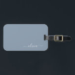 ダスティブルーミニマリストモダンモノグラムエレガント ラゲッジタグ<br><div class="desc">Dusty Blue Minimalist Monogramコレクションモダンの紹介エレガント：控えめな洗練と永遠の魅力であなたのスタイルを高める。私たちのコレクションは、あなたの個人的な好みに合わせてカスタマイズされたモノグラムで強化さエレガントれた心地よい埃の青い色合いのミニマルなデザインを特徴とする。洗練された文房具から多彩なアクセサリーまで、コレクション内の各作品は、どんな場面でも表現できるように細心の注意を払って作られている。あなたは名刺、レターヘッド、あるいは味わい深いホームデザインを求める場合でも、私たちのミニマルなデザインはプロ意識と洗練を醸し出すクリーンで美コンテンポラリーしい外観を提供している。穏やかなカラーパレットとミニマルな美意識を持つ私たちのダスティブルーミニマリストモダンモノグラムエレガントコレクションは、シンプルさの美しいを鑑賞する人に最適である。エレガンスで自分のパーソナライズされたマークを作り、洗練の本質を受け入れモダンなさい。ビジネスや個人の用途に関わらず、当社のコレクションはトレンドやスタイリッシュを超え葉るソリューションを提供する。</div>