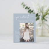 ダスティブルーミニマリスト彼女はそれを撮影Grad ポストカード (スタンド正面)