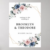 ダスティブルームーヴジオメトリック結婚スへようこそ ポスター (正面)