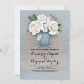 ダスティブルーメイソンジャールリハ素朴ーサルディナー 招待状 (正面)