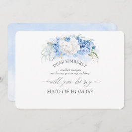 ダスティブルーメイド・オブ・オーナー（花嫁付き添い人）ブリーズメイド提案 招待状