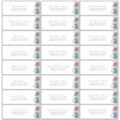 ダスティブルーメイヴフラワーズゲストナーズ住所 シール (正面)