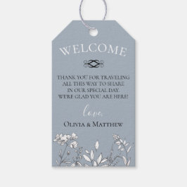 ダスティブルーメドー結婚ドーズバッグ ギフトタグ