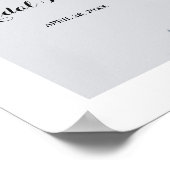 ダスティブルーユーカリブライダルシャワー ポスター (角)