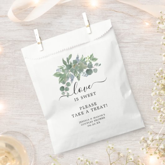 ダスティブルーユーカリプスオペバッグラブズスウィート フェイバーバッグ (クリップ留めされた状態)