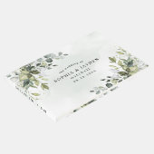 ダスティブルーユーカリプトゥスグリーンサキュリー結婚ズ ゲストブック (コーナー)