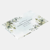 ダスティブルーユーカリプトゥスグリーンサキュリー結婚ズ ゲストブック (コーナー)