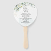 ダスティブルーユーカリプトゥスグリーンサキュリー結婚ズ ハンドファン (正面)