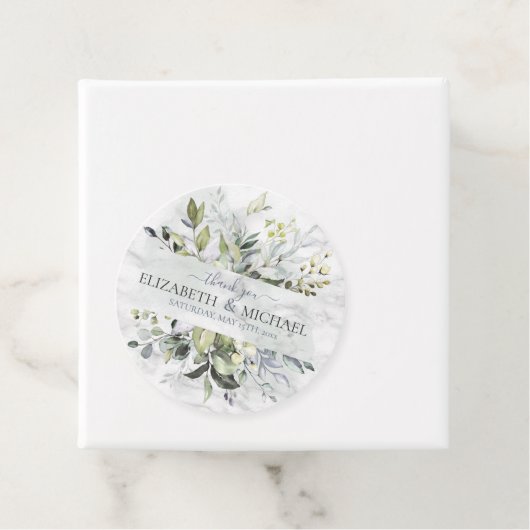 ダスティブルーユーカリプトゥスグリーンリー植物大理石 フェイバータグ (インサイチュ)